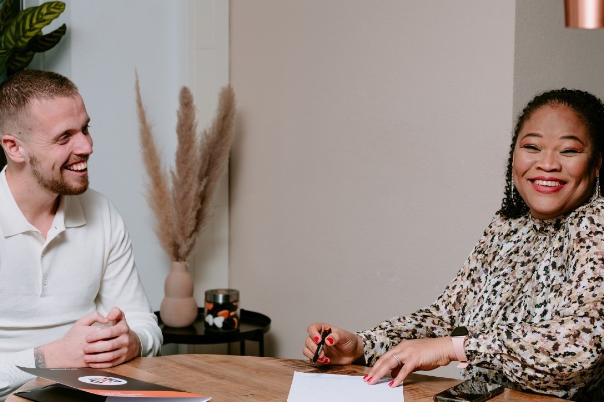 Ondertekenen tafel