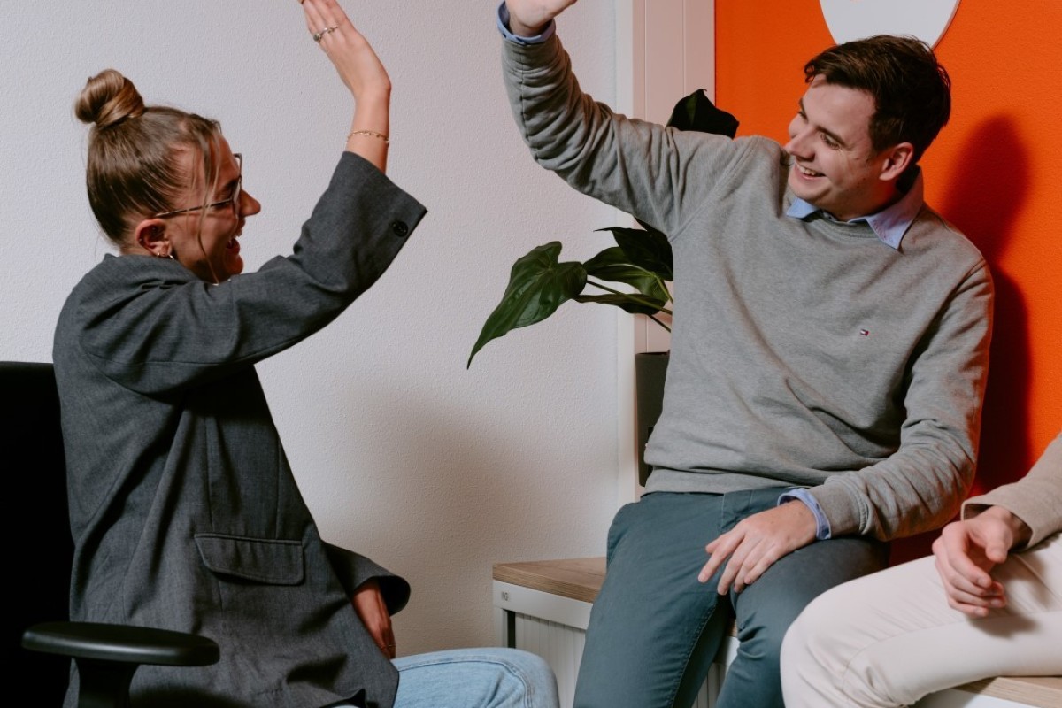 High five vierkant